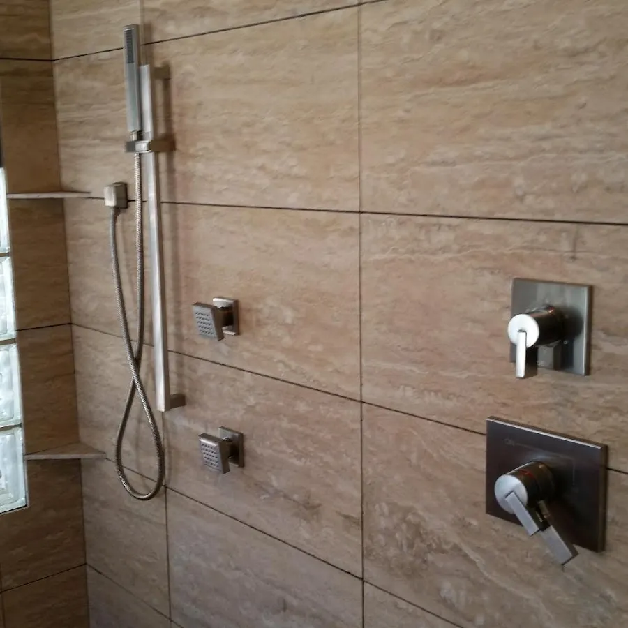 Shower fixture installation for Water Heater Replacement in Highland Lakes